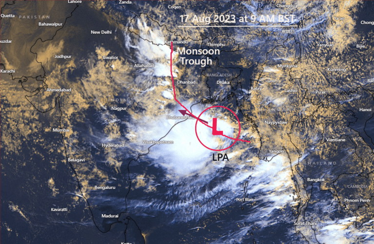Read more about the article UPDATE 1/ LOW PRESSURE AREA(LPA) | DATE: 17 AUGUST 2023, 9:45AM BST