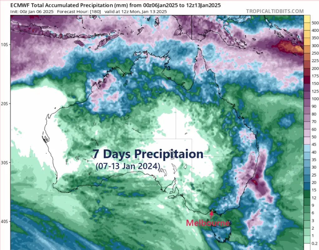 Melbourne 7Day Weather Forecast Victoria, Australia BWOT Weather