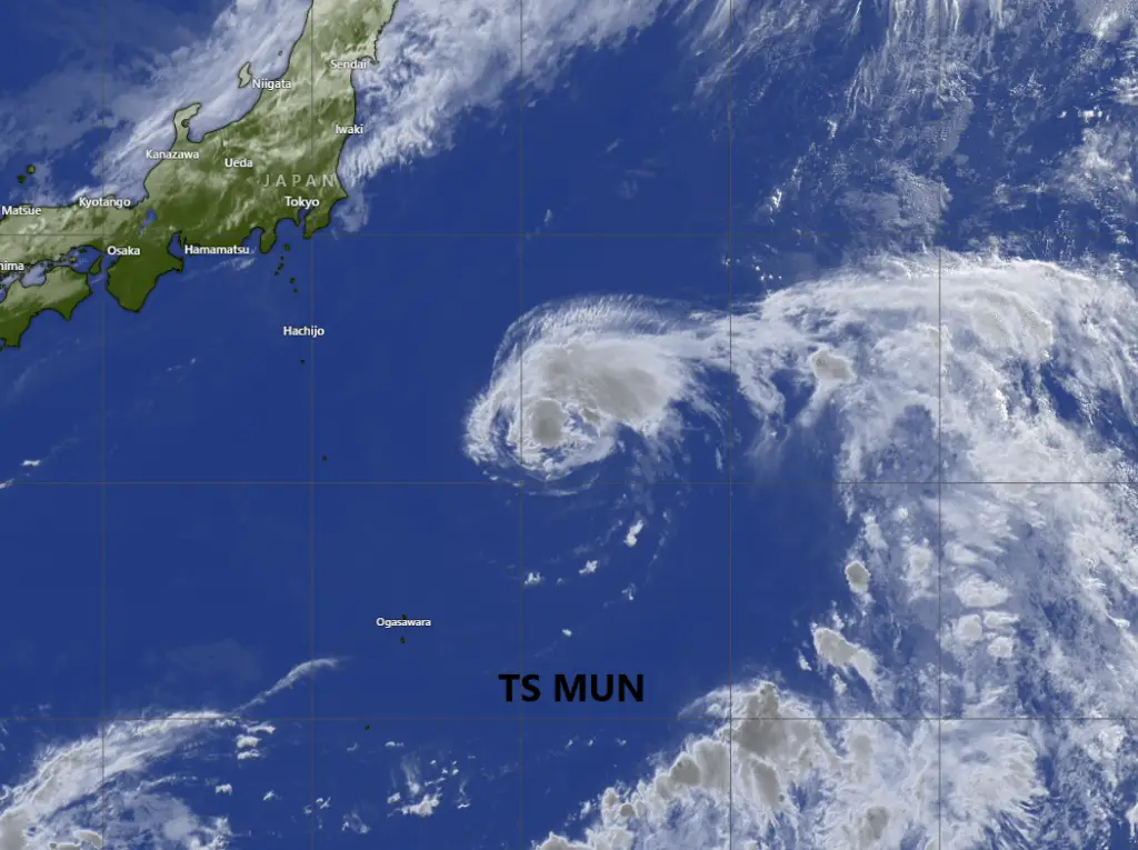 Tropical Storm Mun Update