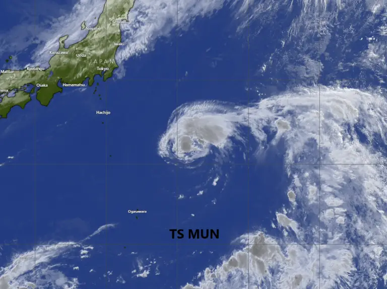 Read more about the article Tropical Storm Mun Update – A Potential Typhoon is on the way